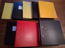 8 Ringbuchordner DIN A5 Ring Ordner verschiedene Farben