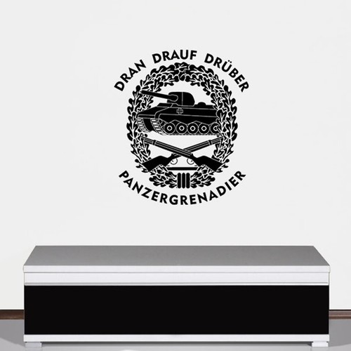 Wandtattoo panzergrenadier - wandtattoo,