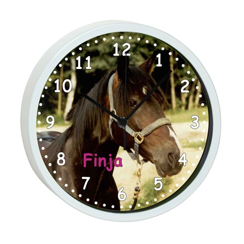 Kinder wanduhr mit - mit, (wunsch)