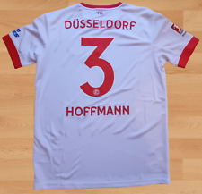 Fortuna Düsseldorf F95 matchworn Trikot  #3  Hoffmann  2020/21 weiß TOP Zustand