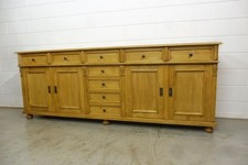 Große Kommode Anrichte Küchenschrank Schrank aus Weichholz Landhausstil