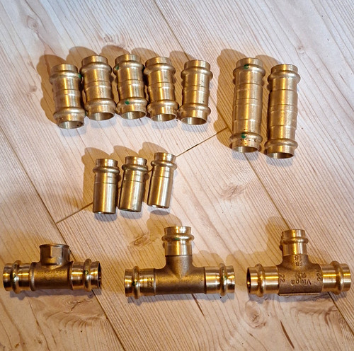 Viega pressfitting set - pressfitting, 22