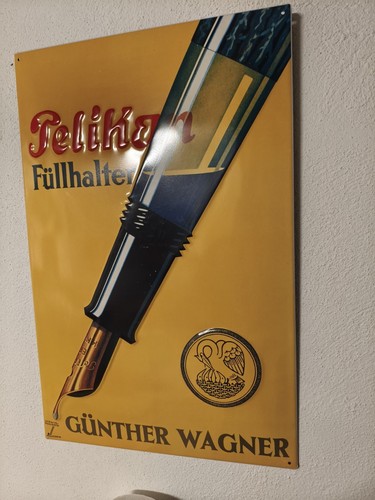 Pelikan füllhalter reklame - pelikan,