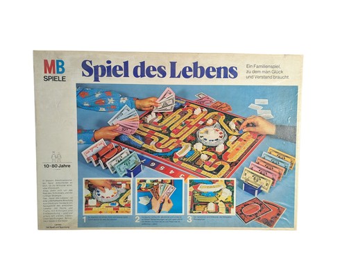 Spiel des lebens 1970 weiß - mb,