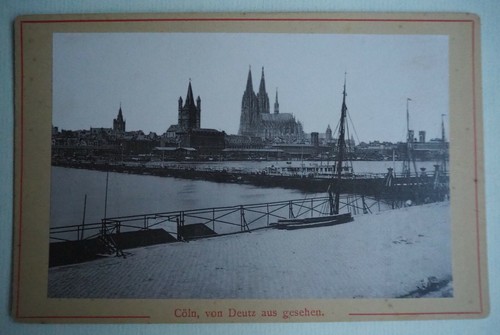 Köln blick über den rhein - über,
