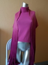 Damen Rolli ärmellos+Schal