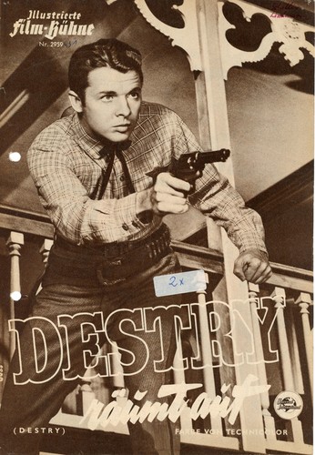 Filmprogramm destry räumt - filmprogramm, "destry
