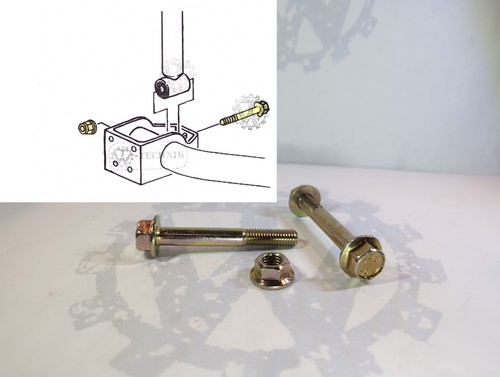 Schrauben set stoßdämpfer - stoßdämpfer, an