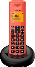 Alcatel E160 DECT hintergrundbeleuchtetes orangefarbenes Anrufe Blockierung