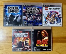 Rock Band 1, 3, LEGO, Green