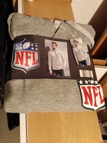 Nfl hoodie grau - m,