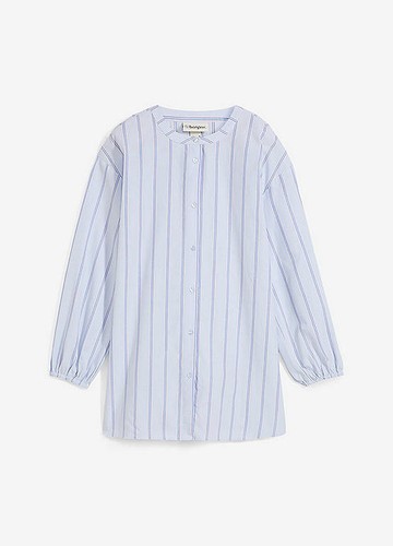 Longbluse aus baumwollpopeline - aus,