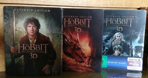 Bluray steelbooks der hobbit - bluray,
