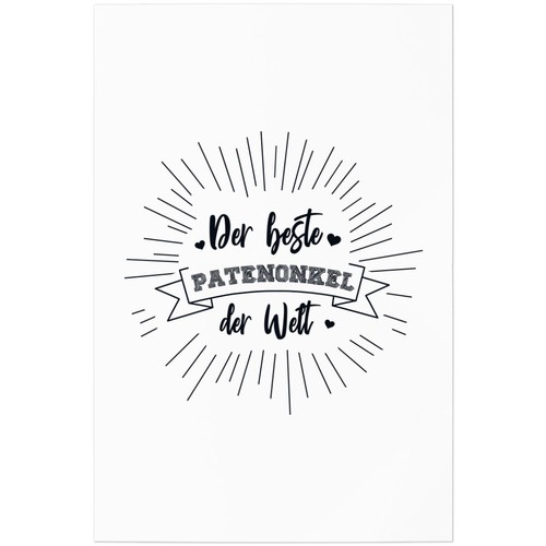 Der beste patenonkel welt - der,
