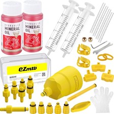 Bremsen Entlüftungskit mit Hochleistungs-Mineralöl für Shimano, Tektro, Magura
