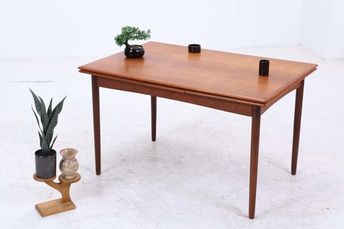 Vintage teak esstisch mid - teak, |