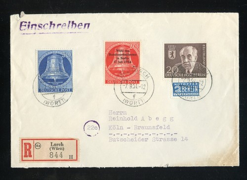 Berlin 104 r - nr.104, r-brief