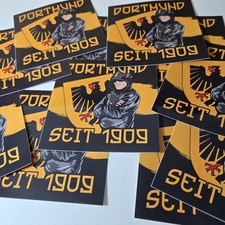 BVB Aufkleber 11x Dortmund