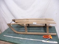 7287.     Alter Schlitten Holzschlitten Schlitten
