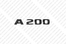 Gloss Black Trunk Emblem Badge