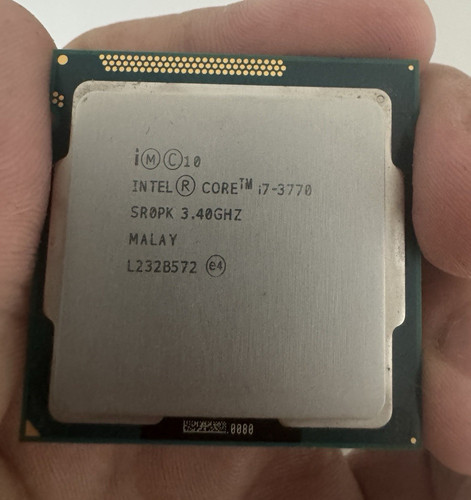 Intel core 3770 - core, 3,40