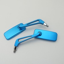 universal Street Triple Spiegelsatz Blau M10x1,25 Alu gefräst eloxiert C3573