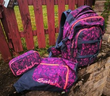 Schulrucksack Satch Pack Pink Bermuda + Sportbeutel + Mäppchen - gebraucht