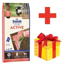 15 kg BOSCH Adult Active Hundefutter + Geschenk