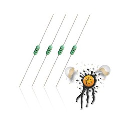 4 x EMV EMI Spule bedrahtet 0410 Bauform axial lead Inductor ±10% 0.5W 1uH-4.7mH