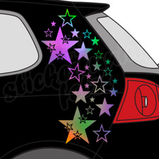 Autoaufkleber Dekor STERNE