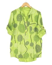 ITALY Damen BLUSE Fischerhemd