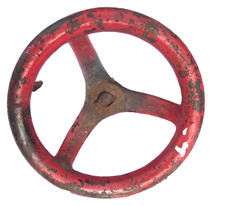 alte Kurbel RAD Lenkrad Eisen