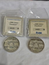 2x GODE Gedenkmedaille „1000