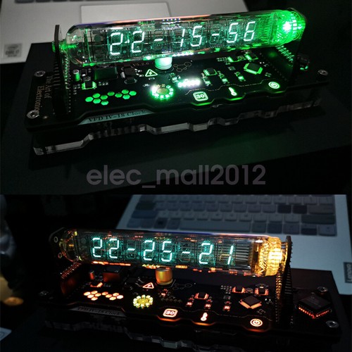 Vfd tube clock refer - iv-18,
