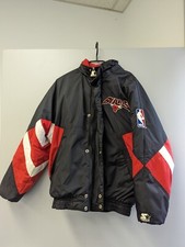  90er Vintage Chicago Bulls Zip Jacke jacket 