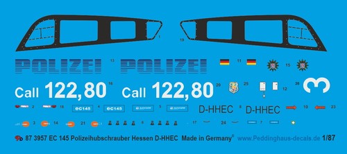 Peddinghaus decals 3957 - 1/87,