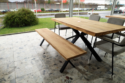 Holzbank massivholz - holzbank,