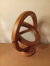 Vintage Spiegel Eichenholz