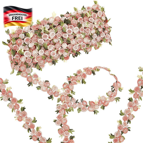 Blumenborte m polyester - blumenborte,