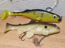 Zum Schleppen+Werfen:  22cm