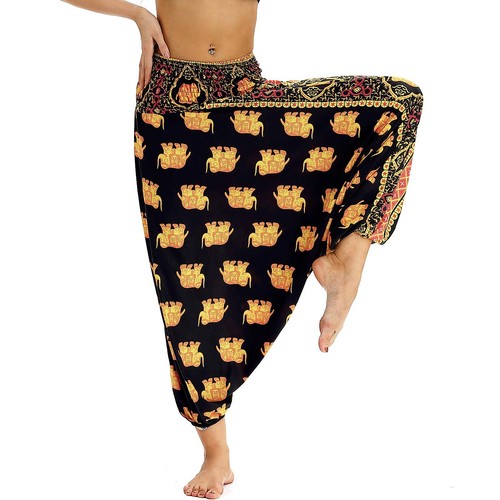 Damen thai hippie - damen, pumphose