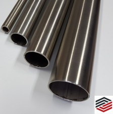Edelstahlrohr geschliffen Edelstahl Rohr für Geländer 3 Meter lang Rundrohr     