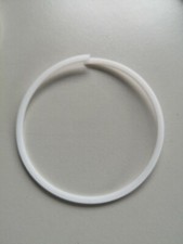 1x Dichtungseinsatz für Hydraulikfilter Stärke 1,5 mm Innen 60 mm weiss NEU