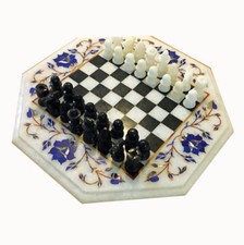 12 " Marmor Schach Table Top