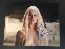 Emilia Clarke signiertes Foto - Autogramm mit COA - Game Of Thrones