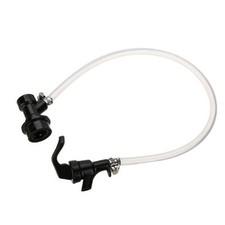 PVC Bierleitung Set f??r Homebrew F?sser 2040" klar Rohr und Kugelverschluss Ha