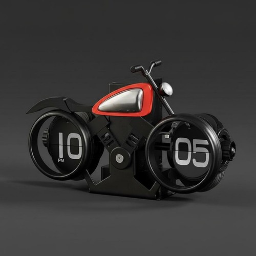 Motorrad klappuhr mechanische - motorrad,
