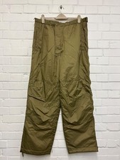 Leichte olive Thermohose mit integralem Stoffsack, Größen britische Armee NEU