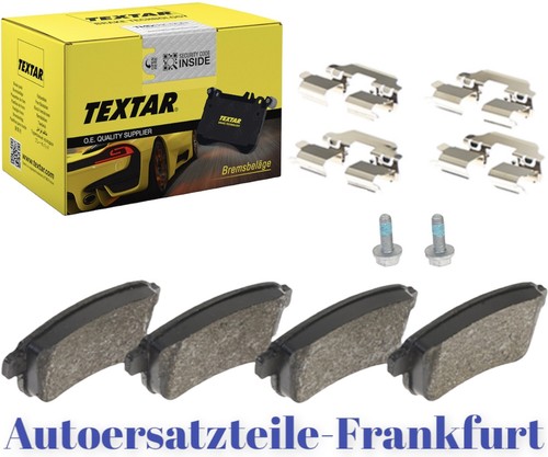 Textar bremsbeläge hinten - textar,
