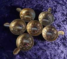 antik Tastevin Sommelier Wein Probierschale lot 6 kovsh Konvolut Sammlung Set